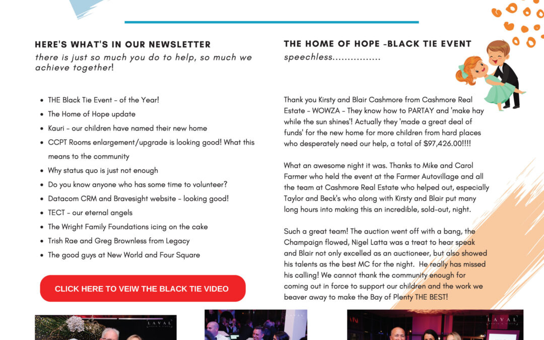 Homes of Hope Newsletter – The Autumn Edition 2021